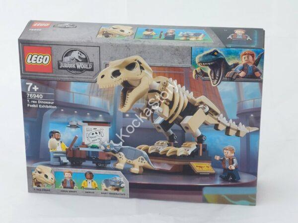 76940 LEGO® Jurassic World T-Rex dinoszaurusz őskövület kiállítás